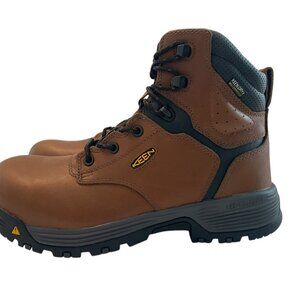 NIB KEEN Women’s Utility WIDE Dover 6” Carbon Toe WP Work Boots 1021467 8M 9.5W